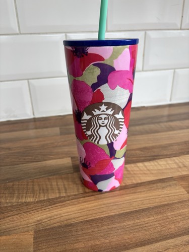 Starbucks pink poppy stainless - pink,