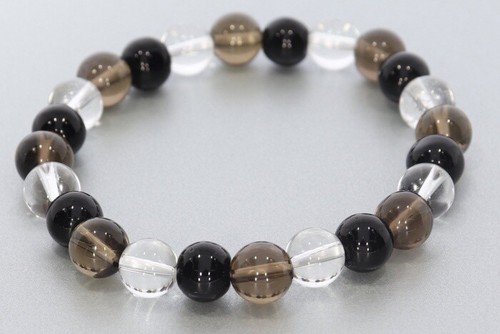 Smoky quartz onyx rock - smoky,