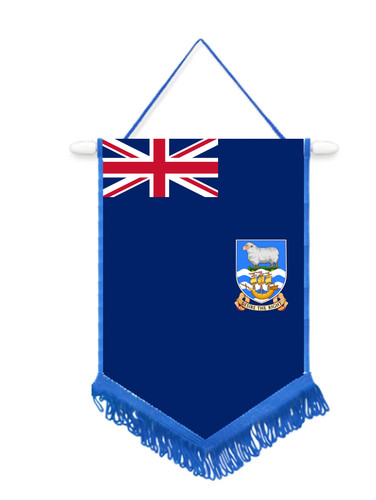 Falklands car wall pennant - falklands,