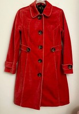 ✫Lovely *BODEN* Pink Cotton Velvet Lined Coat 8✩