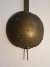 LONGCASE GRANDFATHER CLOCK PENDULUM BOB+SLIDE + ROD ETC ROD + SPRING