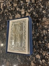 Carrs 925 Silver Bible Sheffield England