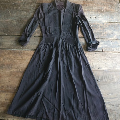 Vintage 1930s 1940s black - vintage,