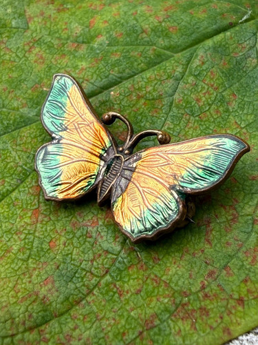 Antique art deco enamel - art,