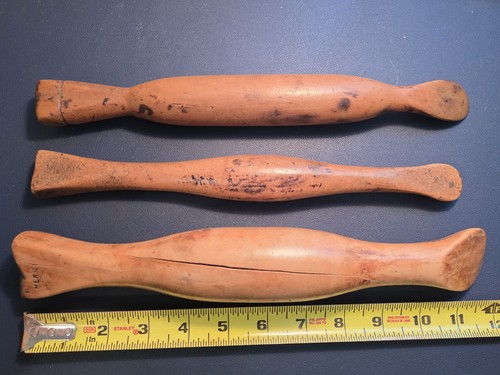 Lot antique leather working - lot,