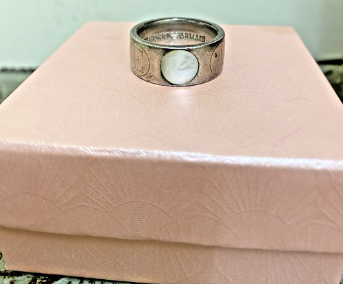 Emporio armani ring - armani, stainless
