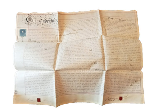 Early victorian vellum - early,