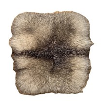 Grey brown fox - brown, muff