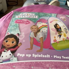 Gabbys Dolls house Collapsible Pop up Play Tent Wendy House Kids  Aged 2+