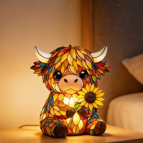 Highland cow nightlight led - nightlight,