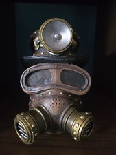 Nemesis Now Mechanical Oxygenation Skull 18cm Steampunk