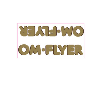 Racing flyer frame - om,