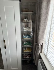 8x Transparent Case Shoe