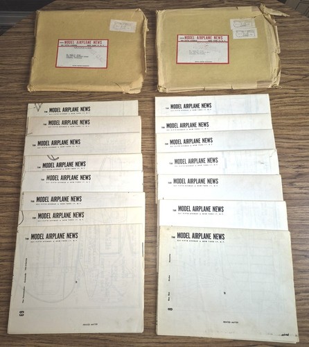 Vintage model airplane news - model,