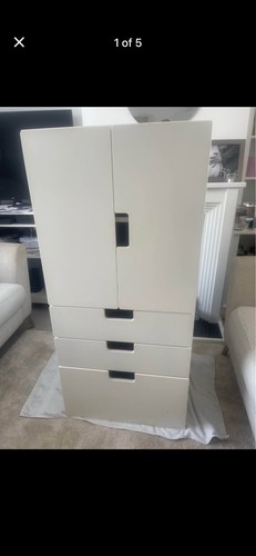 Ikea stuva kids white - ikea, wardrobe