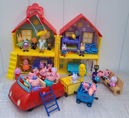 Peppa pig house playset - peppa,