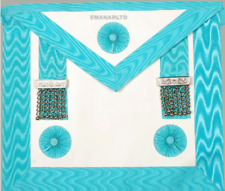 Masonic Regalia Craft Master Mason Apron Lambskin Leather *Brand New*