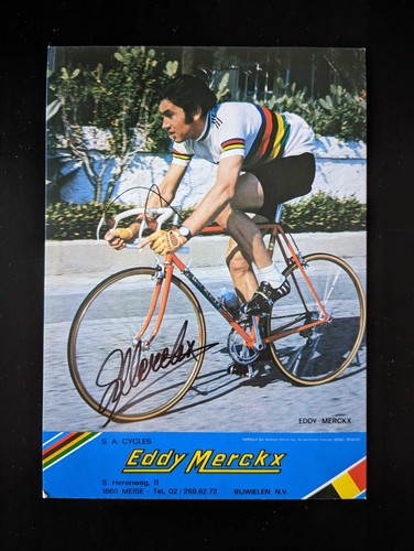 Nos eddy merckx signed - merckx,