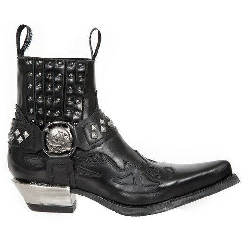 New rock 7950 black ankle - rock, m.7950-s9
