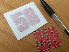 Marco Simoncelli Number 58