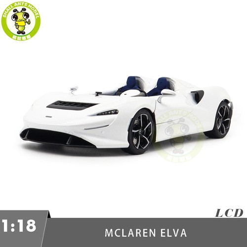 Lcd mclaren elva white - 1/18,