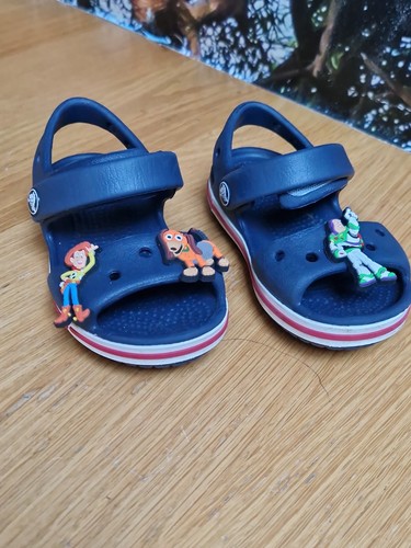 Crocs kids navy sandals toy - kids,