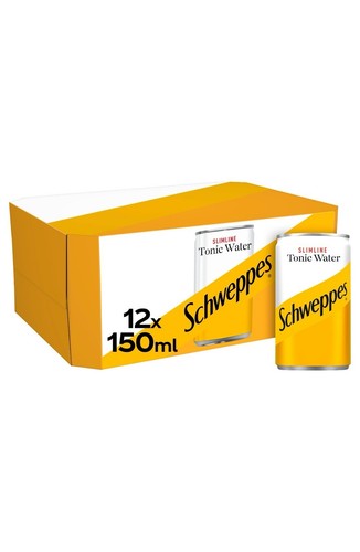 Schweppes slimline tonic - schweppes, 12