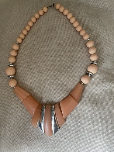 Vintage bead necklace - vintage,