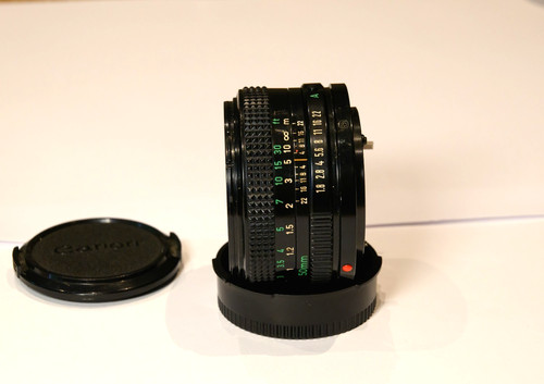 Canon 50mm 8 fast prime - fd,