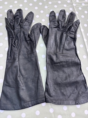 Vintage black leather - vintage,