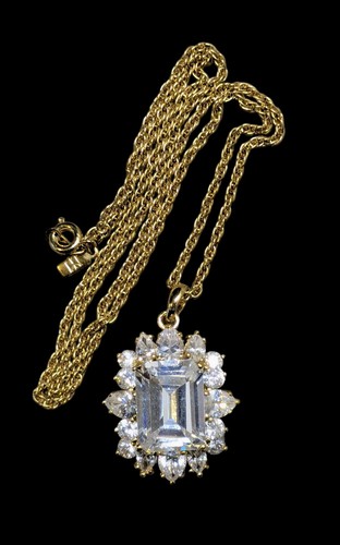 Vintage merlite emerald cut - merlite,