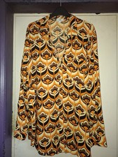 RIVER ISLAND ORANGE,CREAM AND