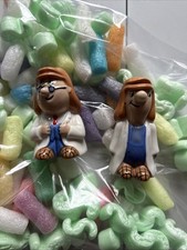 Wade Vintage Tetley Tea Gaffer & Sidney Salt & Pepper Pots Vintage 1990s