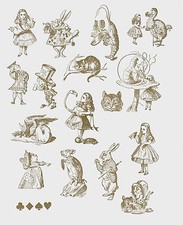 Alice in Wonderland - Cling