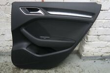 2014 AUDI A3 TDI SPORT 1.6 DIESEL 8V MK3 REAR RIGHT SIDE DOOR PANEL