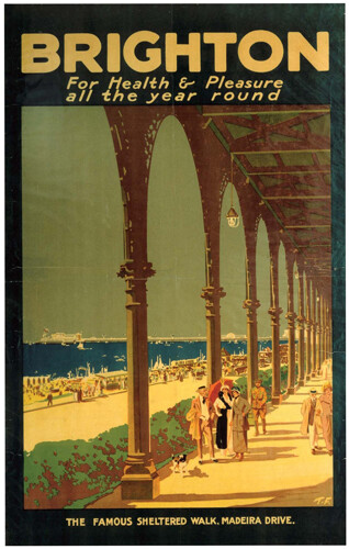 Vintage brighton for health - brighton,