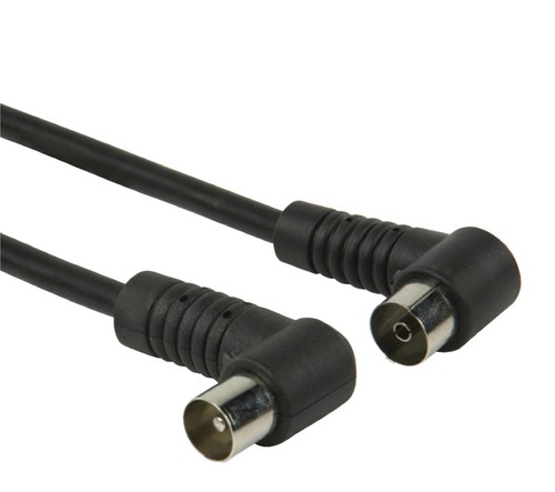 10m black aerial coax - 10m,