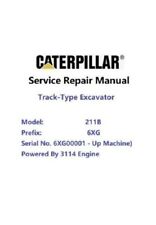 Service Repair Manual For Caterpillar Cat 211B (6XG, 3114 Engine)
