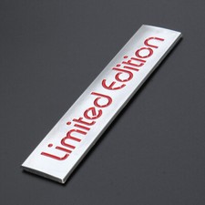 3D Red Limited Edition Logo