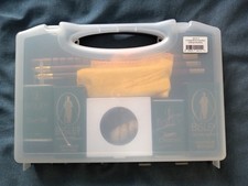 12 Guage Gun Shotgun Boxed Presentation Cleaning Kit by Bisley, Used Once
