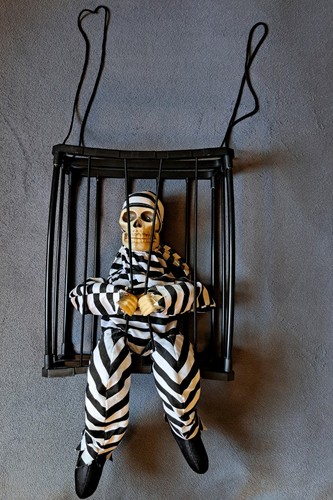 Animated prisoner skeleton - animated,