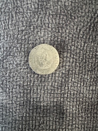Rare undated 20p error - 20p, coin