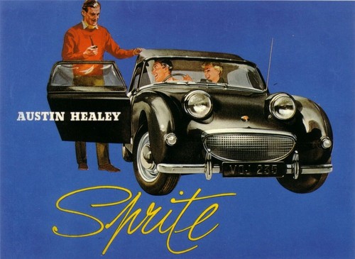 Austin healey frog eye sprite - healey,