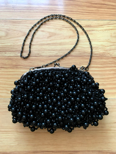 Country casuals black - black, beaded
