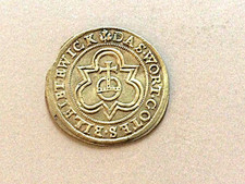 Rakepfennig Nuremberg 1600 "The Word of God remains Ewick" Hanns II Krauwinckel 