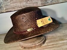 Hat leather Australian made by