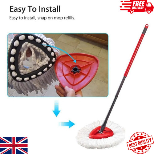 Spin mop head - mop, replacement