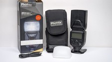 Phottix Mitros+ Flash For Nikon Boxed & Case TTL Receiver flash. 2of2