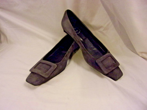 Roger vivier flats pewter - vivier,