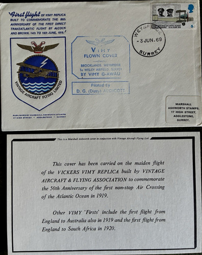 Raf cover vickers vimy - raf,
